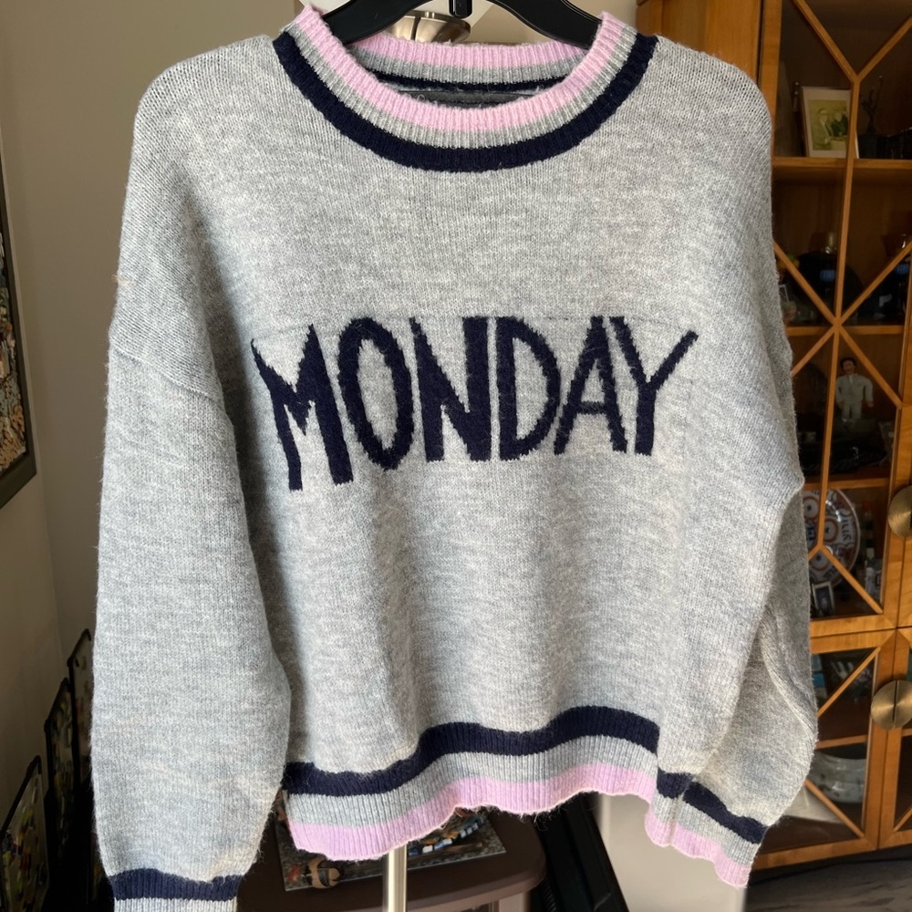 Womens Code x Mode “MONDAY” sweater